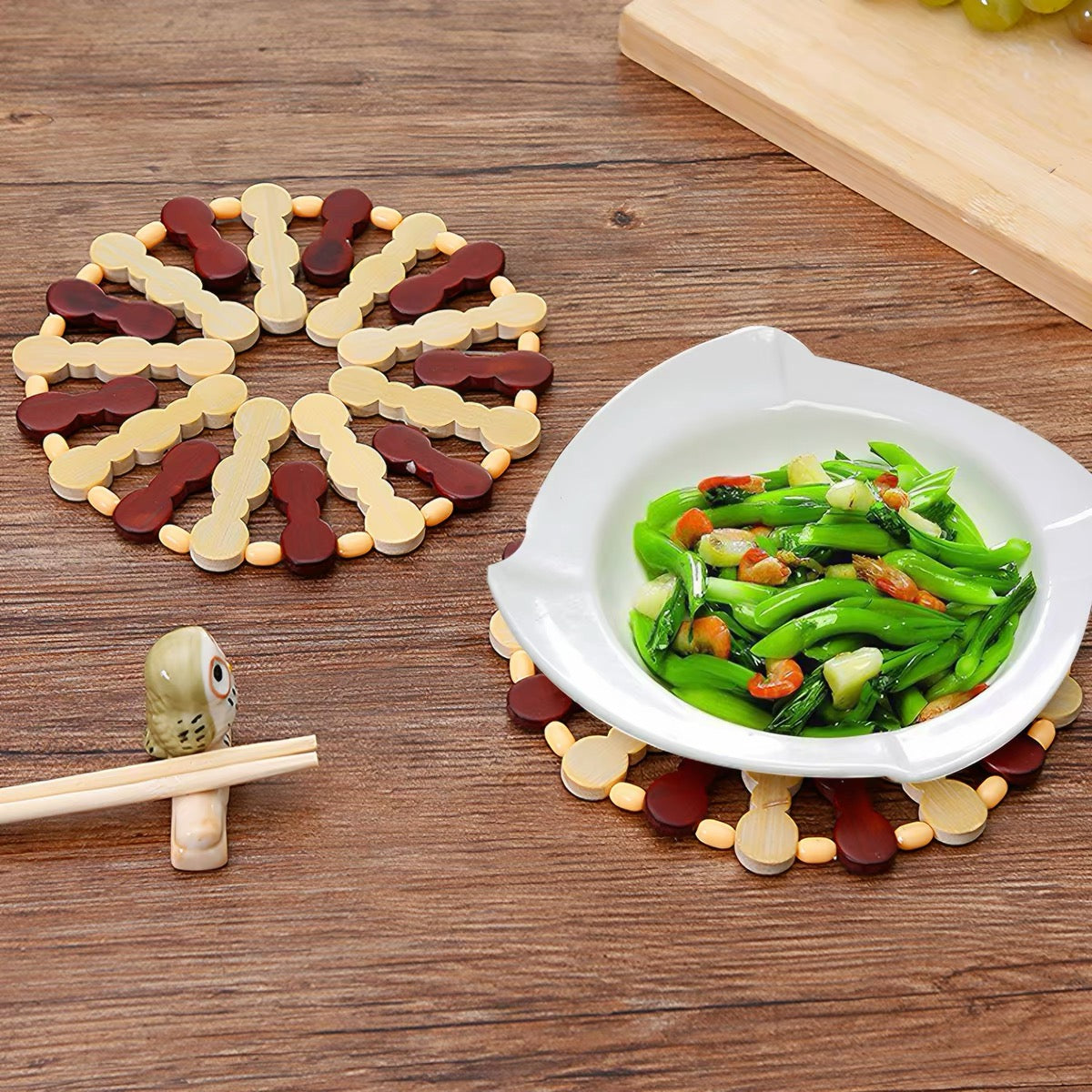 Bamboo food mat