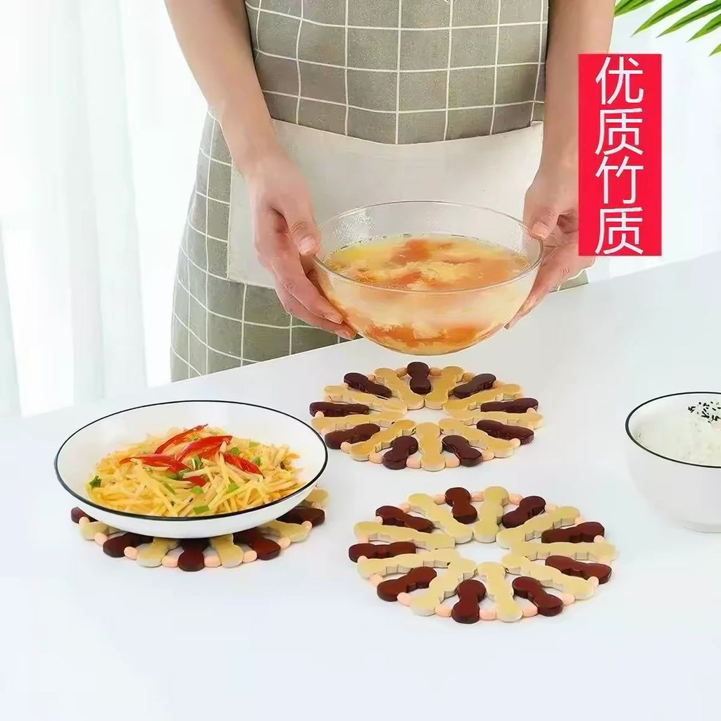 Bamboo food mat
